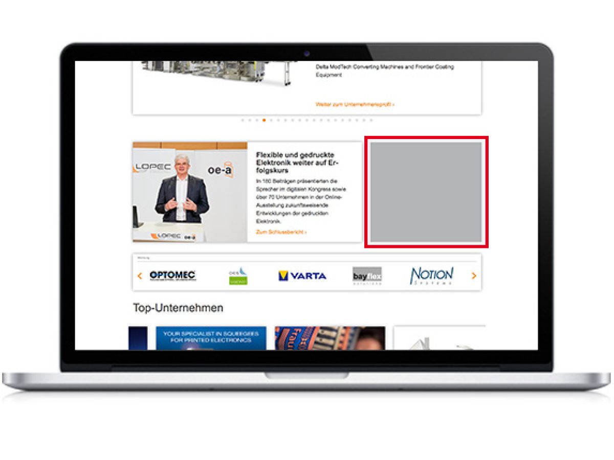 Medium rectangle (home page)