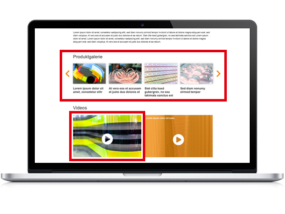 Produktpr&auml;sentationen & Video